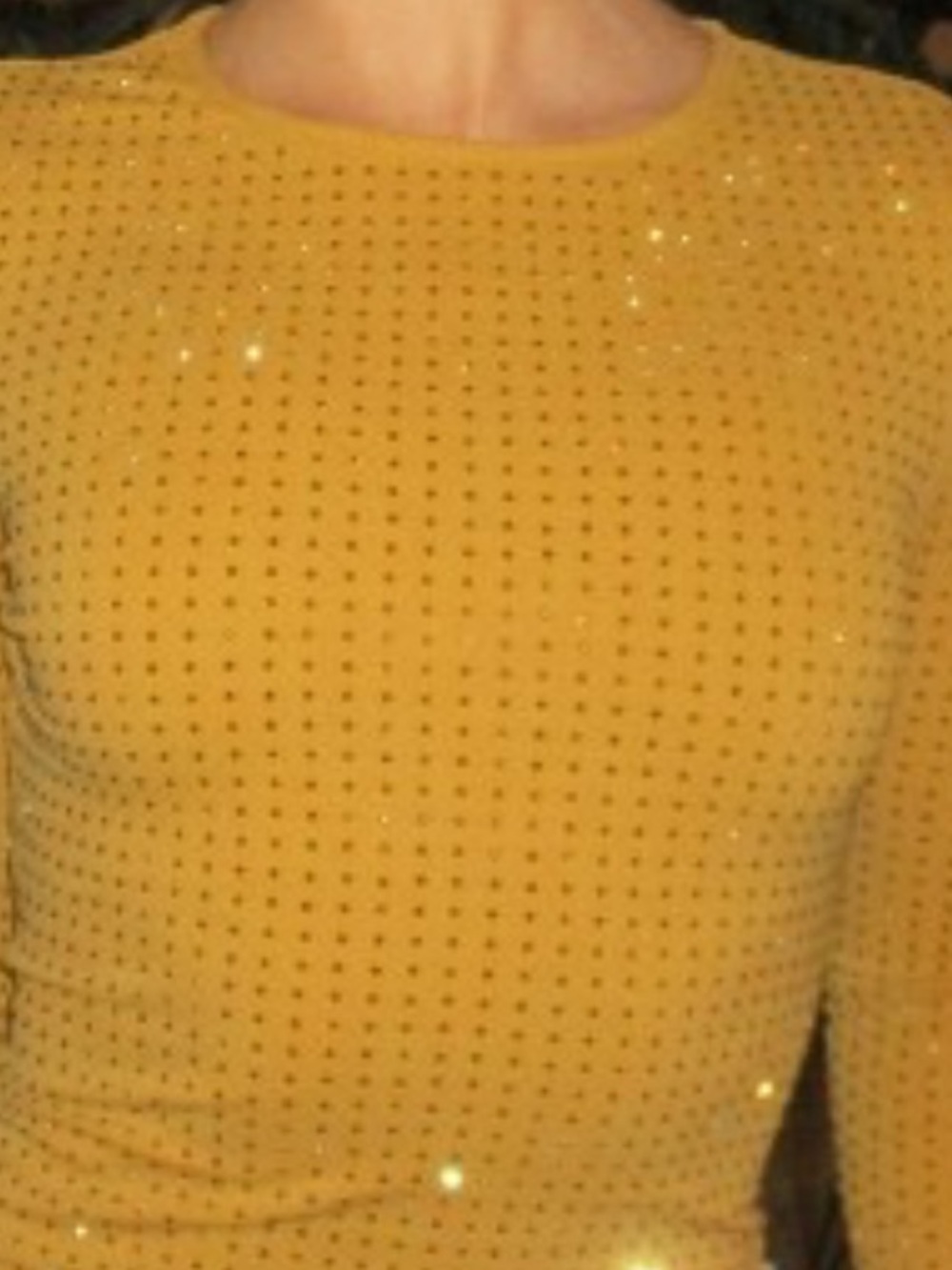 Vintage sheer top lg